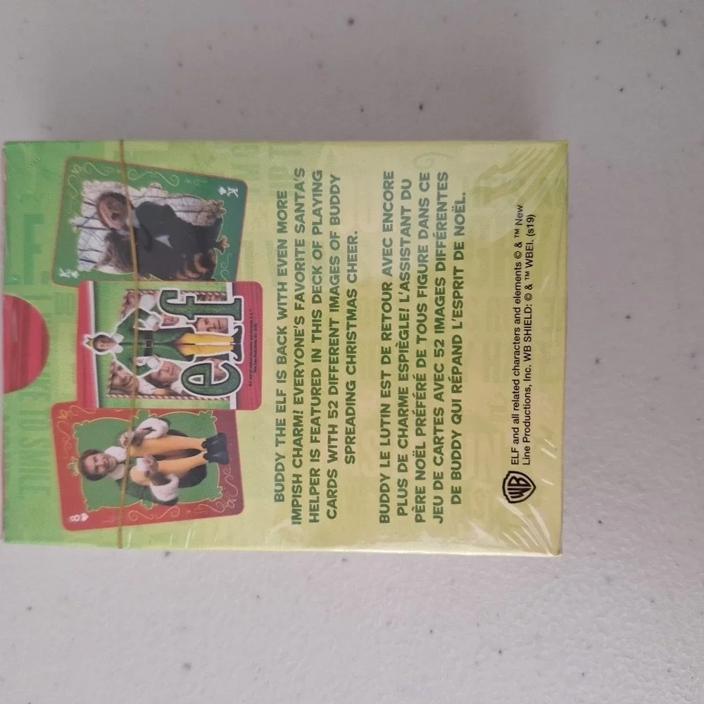 ELF MOVIE Official 52 Playing Card Deck CHRISTMAS Limited Edition NEW SEALED